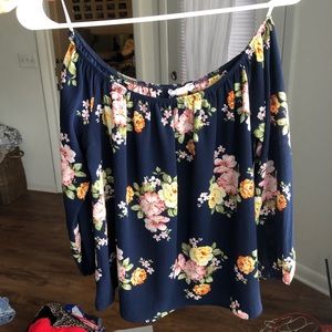 Off- the-shoulder top